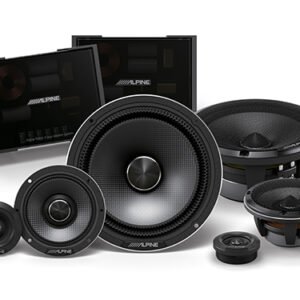 Alpine Status HDZ-653S (Hi-Res 6.5” 3-Way Slim-Fit Component Speaker Set)
